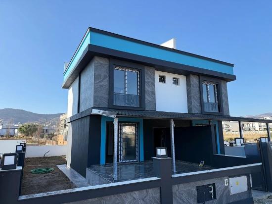 Brand New 2+1 Duplex Summer House With Garden For Sale In Doğanbey, Seferihisar.