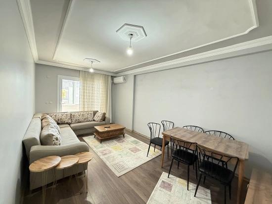 2 + 1 Mezzanine Floor Separate Kitchen 90 Meter² Flat In Seferihisar Ürkmez Center