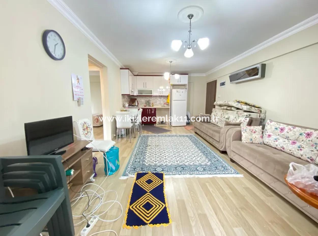 2 1 80M2 Detached Entrance Garden Apartment For Sale In Ürkmez Center