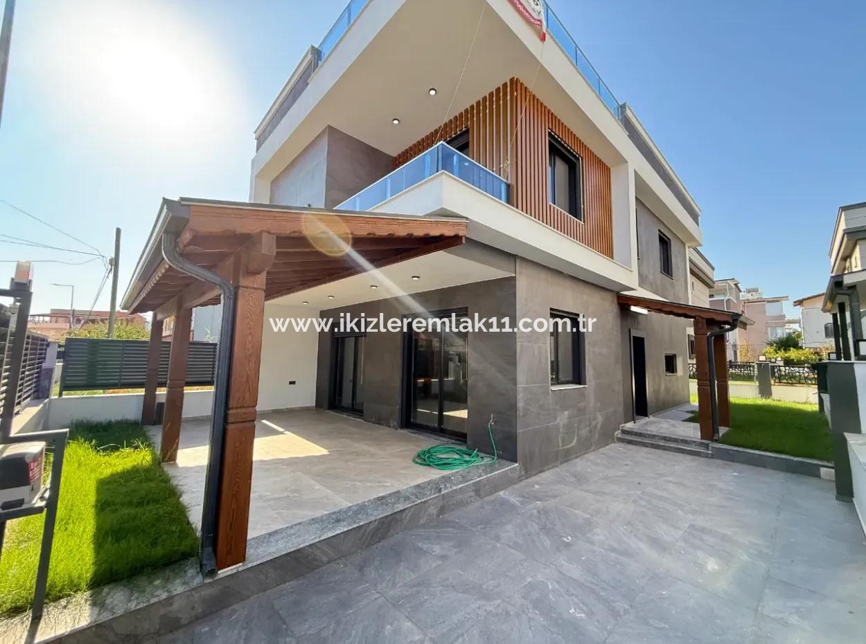3 1 Detached Ultra Luxury Duplex Villa For Sale In Doganbey, Seferihisar