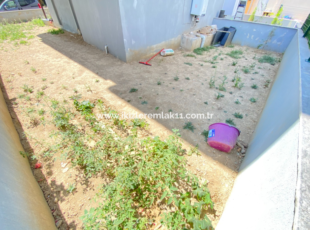 3 In 1 Duplex With Large Garden For Sale In Payamlı Village, Doganbey, Seferihisar