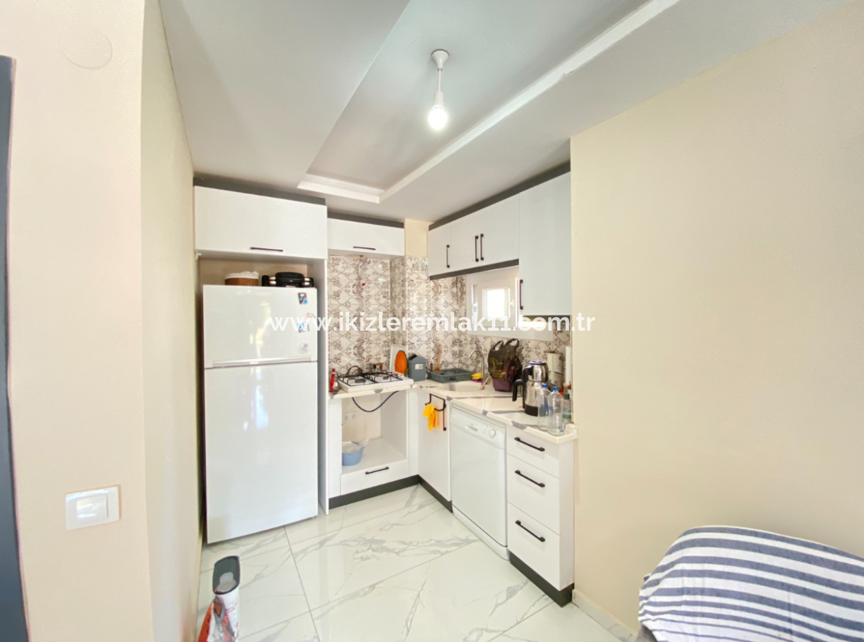 3 In 1 Duplex With Large Garden For Sale In Payamlı Village, Doganbey, Seferihisar