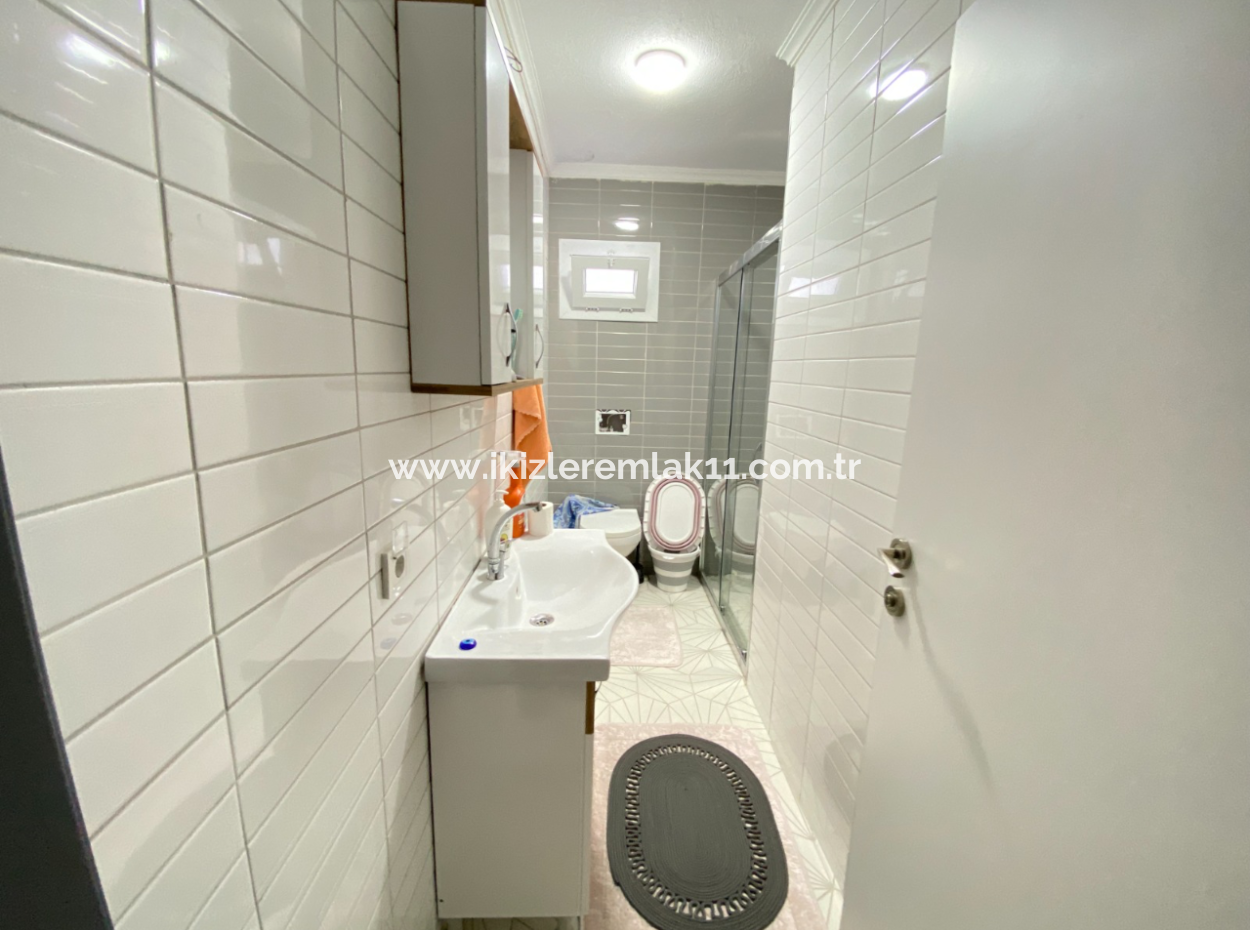 3 In 1 Duplex With Large Garden For Sale In Payamlı Village, Doganbey, Seferihisar