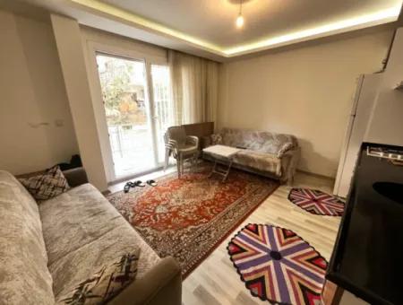 200 M To The Sea In Ürkmez, Affordable Price For Sale Ground Floor 1 1 Apartment