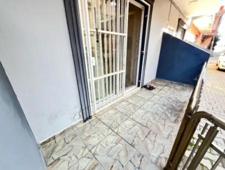 200 M To The Sea In Ürkmez, Affordable Price For Sale Ground Floor 1 1 Apartment