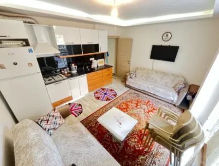 200 M To The Sea In Ürkmez, Affordable Price For Sale Ground Floor 1 1 Apartment