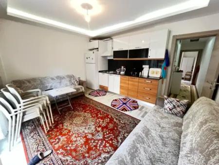 200 M To The Sea In Ürkmez, Affordable Price For Sale Ground Floor 1 1 Apartment