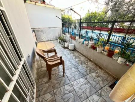 200 M To The Sea In Ürkmez, Affordable Price For Sale Ground Floor 1 1 Apartment