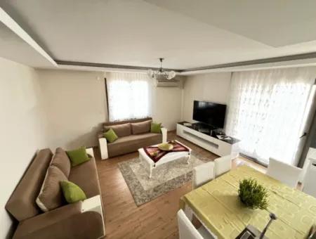 2 1 Apartment Duplex With Fully Furnished Terrace For Sale In Ürkmez Center