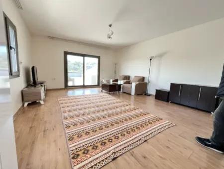 2 1 Apartment Duplex With Fully Furnished Terrace For Sale In Ürkmez Center