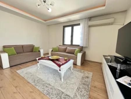 2 1 Apartment Duplex With Fully Furnished Terrace For Sale In Ürkmez Center