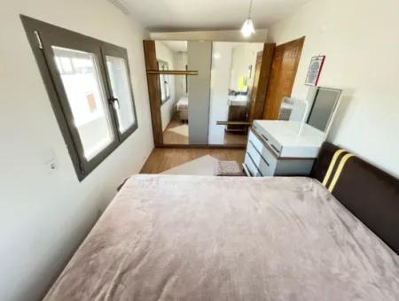 2 1 Apartment Duplex With Fully Furnished Terrace For Sale In Ürkmez Center