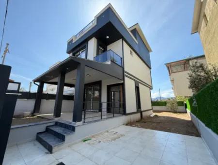 Single Detached Brand New 3 1 Villa With Large Garden For Sale In Doganbey, Seferihisar