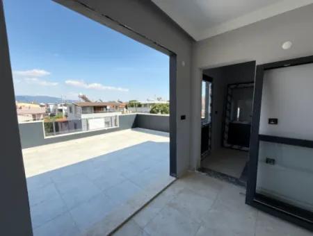 Single Detached Brand New 3 1 Villa With Large Garden For Sale In Doganbey, Seferihisar