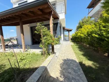 2 1 Fully Detached Duplex Villa For Sale In Seferihisar Doganbey
