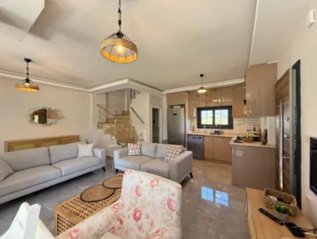 2 1 Fully Detached Duplex Villa For Sale In Seferihisar Doganbey