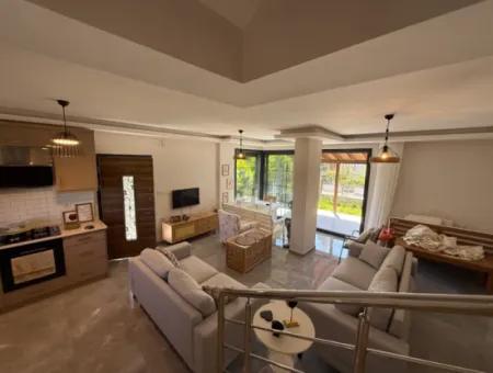2 1 Fully Detached Duplex Villa For Sale In Seferihisar Doganbey