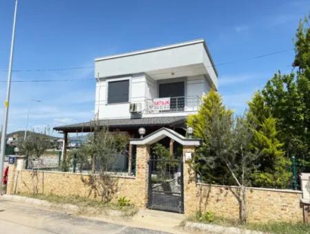 2 1 Fully Detached Duplex Villa For Sale In Seferihisar Doganbey
