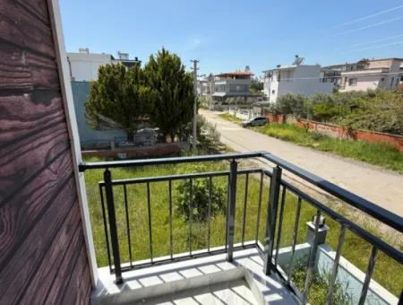 2 1 New Duplex Cottage With Sea View With Large Garden For Sale In Doganbey, Seferihisar