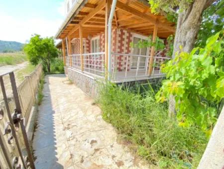 3 1 Summer House For Sale With Large Garden In Doganbey, Seferihisar