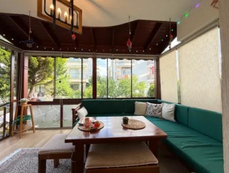 2 1 Apartment With Ground Floor Garden For Sale In The Center Of Seferihisar Ürkmez