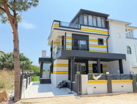 3 1 Detached New Villa With Large Garden For Sale In Doganbey, Seferihisar