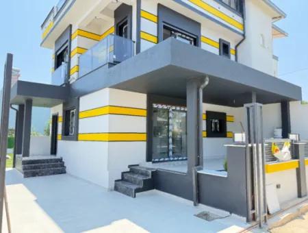 3 1 Detached New Villa With Large Garden For Sale In Doganbey, Seferihisar