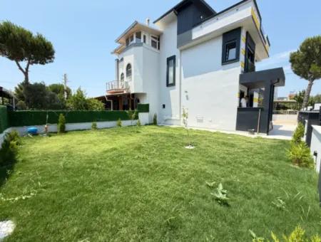 3 1 Detached New Villa With Large Garden For Sale In Doganbey, Seferihisar