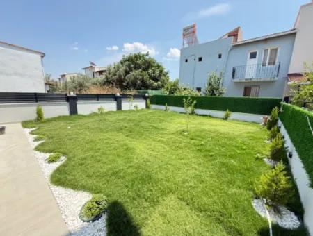 3 1 Detached New Villa With Large Garden For Sale In Doganbey, Seferihisar