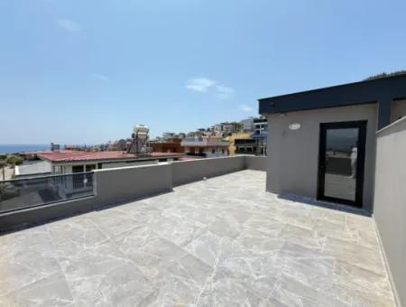 3 1 Sea View Garden Villa For Sale In Seferihisar Doganbeyde
