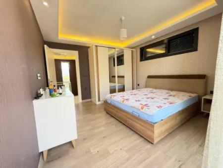 3 1 Detached Garden Duplex Villa With Pool For Sale In Doganbey, Seferihisar