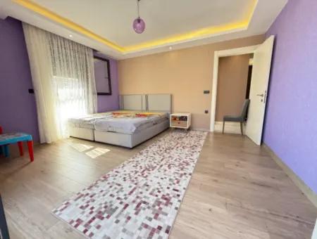 3 1 Detached Garden Duplex Villa With Pool For Sale In Doganbey, Seferihisar