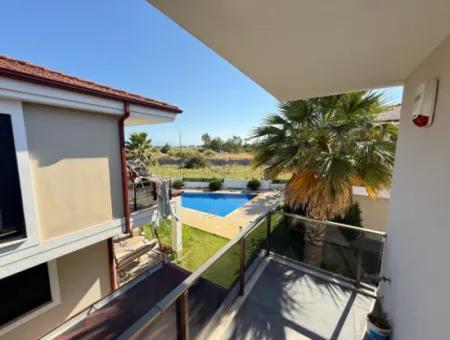 3 1 Detached Garden Duplex Villa With Pool For Sale In Doganbey, Seferihisar