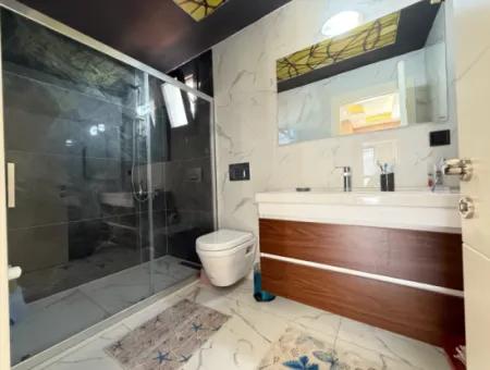 3 1 Detached Garden Duplex Villa With Pool For Sale In Doganbey, Seferihisar