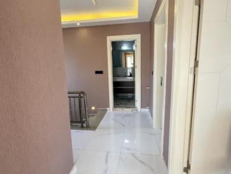 3 1 Detached Garden Duplex Villa With Pool For Sale In Doganbey, Seferihisar