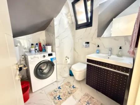 3 1 Detached Garden Duplex Villa With Pool For Sale In Doganbey, Seferihisar