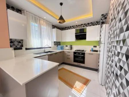 3 1 Detached Garden Duplex Villa With Pool For Sale In Doganbey, Seferihisar