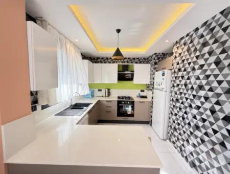 3 1 Detached Garden Duplex Villa With Pool For Sale In Doganbey, Seferihisar