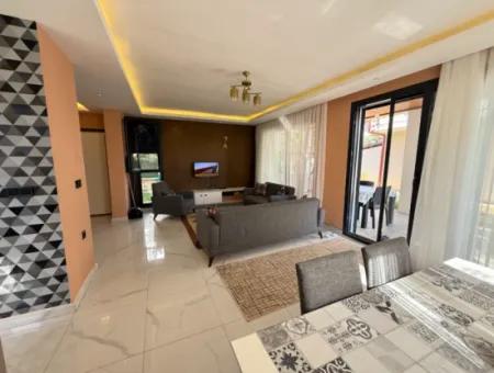 3 1 Detached Garden Duplex Villa With Pool For Sale In Doganbey, Seferihisar