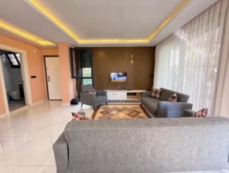 3 1 Detached Garden Duplex Villa With Pool For Sale In Doganbey, Seferihisar