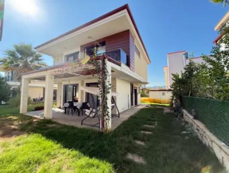 3 1 Detached Garden Duplex Villa With Pool For Sale In Doganbey, Seferihisar