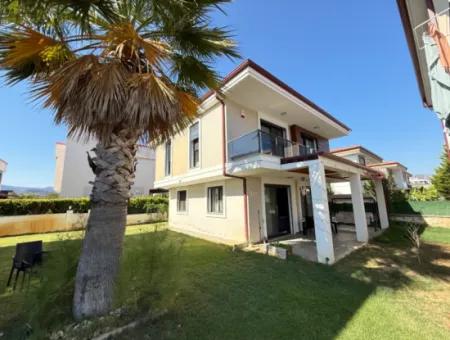 3 1 Detached Garden Duplex Villa With Pool For Sale In Doganbey, Seferihisar