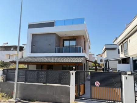3 1 Detached Ultra Luxury Duplex Villa For Sale In Doganbey, Seferihisar