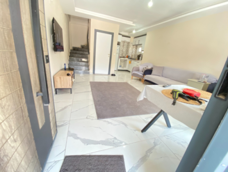 3 In 1 Duplex With Large Garden For Sale In Payamlı Village, Doganbey, Seferihisar