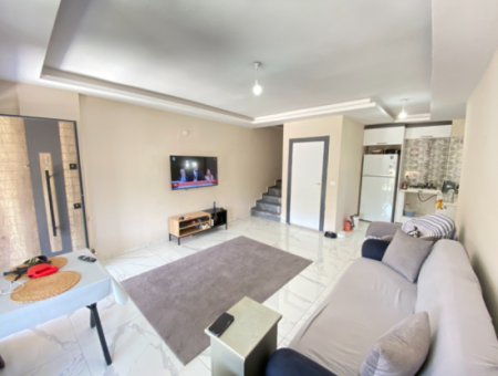 3 In 1 Duplex With Large Garden For Sale In Payamlı Village, Doganbey, Seferihisar