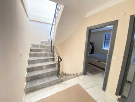 3 In 1 Duplex With Large Garden For Sale In Payamlı Village, Doganbey, Seferihisar