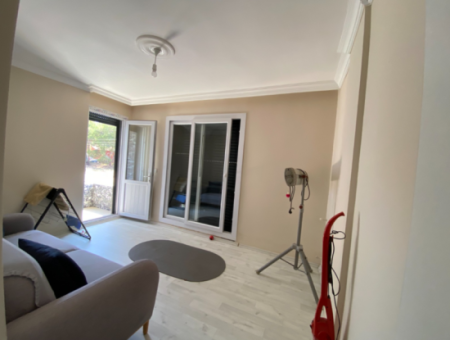 3 In 1 Duplex With Large Garden For Sale In Payamlı Village, Doganbey, Seferihisar