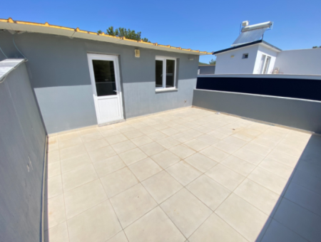 3 In 1 Duplex With Large Garden For Sale In Payamlı Village, Doganbey, Seferihisar