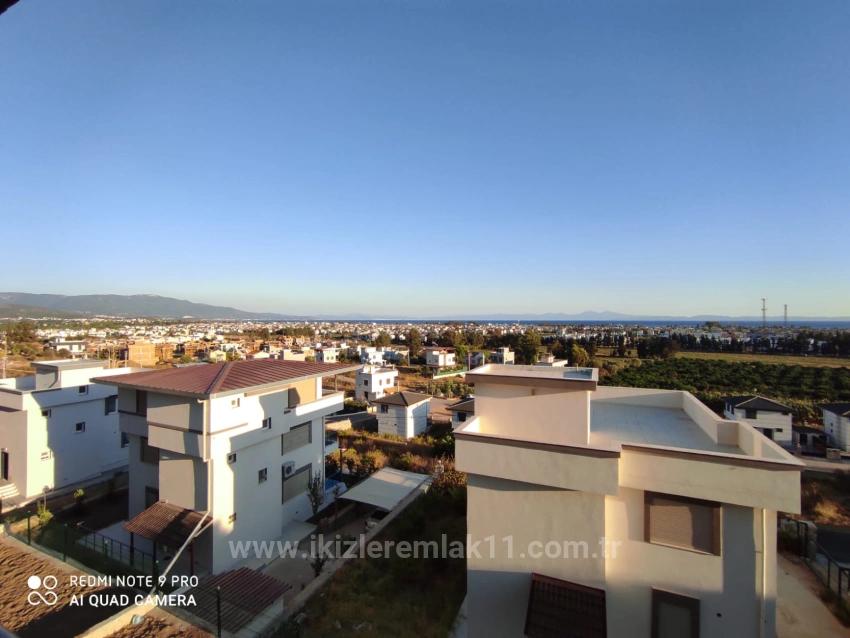 Продается Отдельный Летний Дом 4+2 В Доганбее, В Окружении Природы С Панорамным Видом На Море