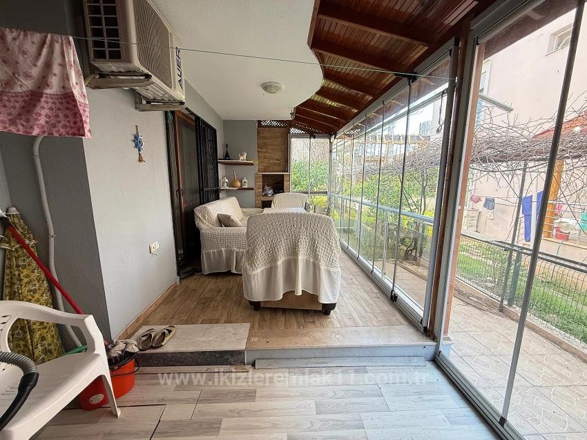 Квартира 2+1 На Первом Этаже С Садом На Продажу В Центре Сеферихисар Юрмез.